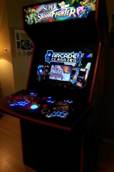 Arcade Fliperama Portátil 2 Jogadores - Street Fighter - Arcade Play Games